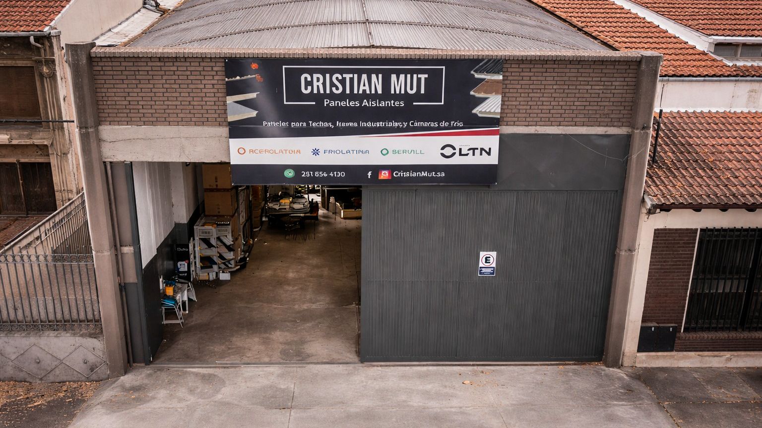 Local Cristian Mut SA visto desde arriba
